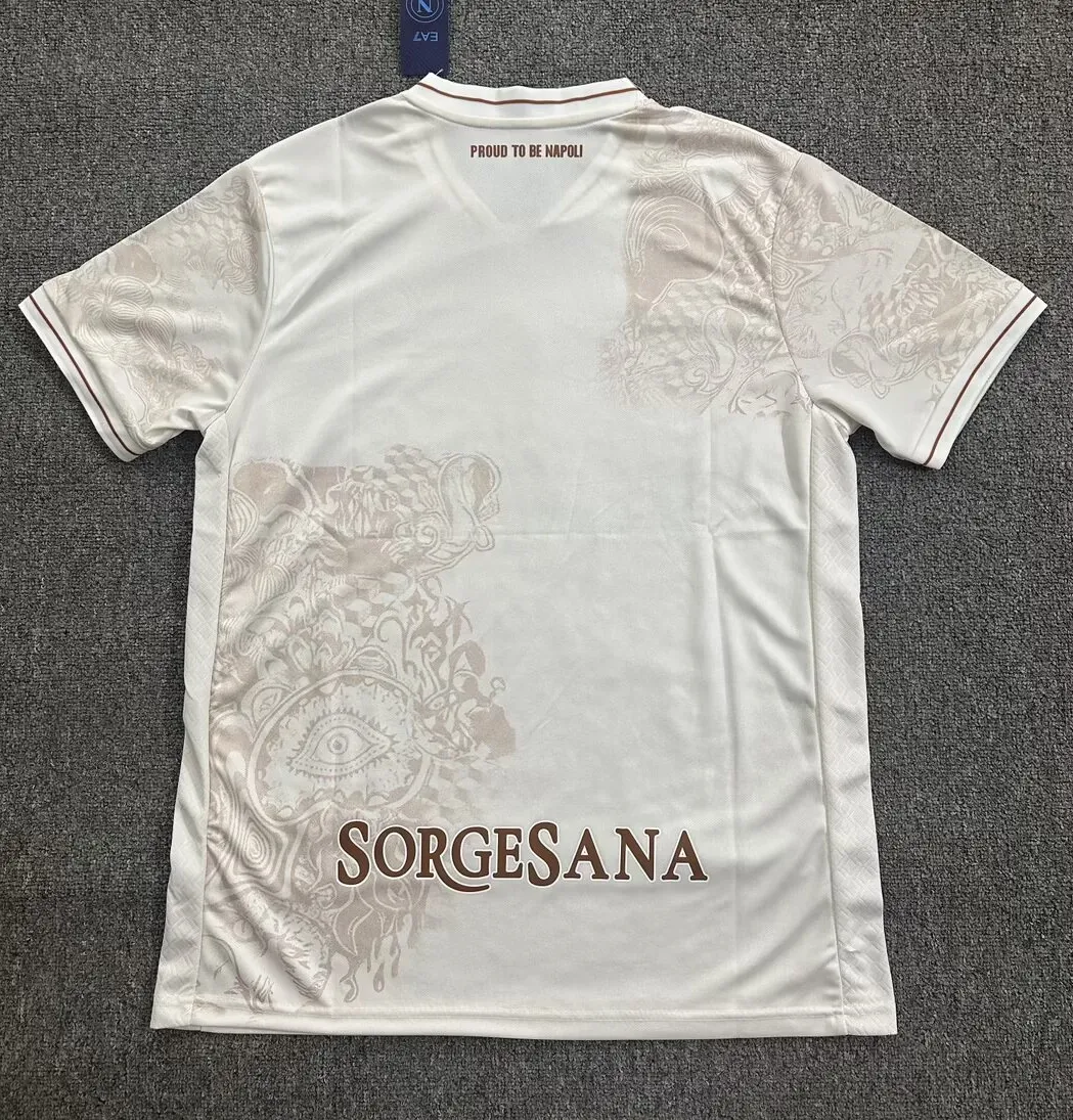 Naples maillot foot extérieur blanc Napoli 2025 2026