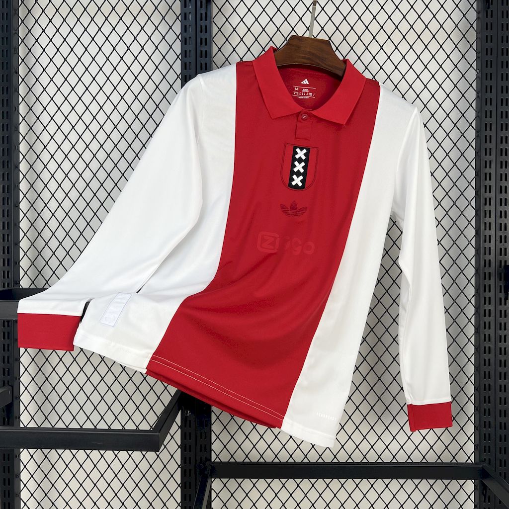 Maillot Foot AJAX Amsterdam 2025 2026 Manches Longues