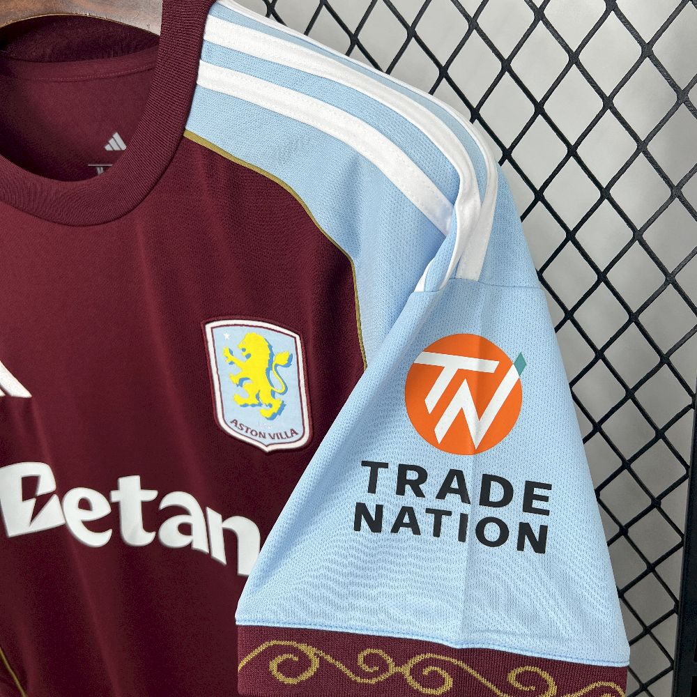 Aston Villa maillot foot domicile 2025 2026