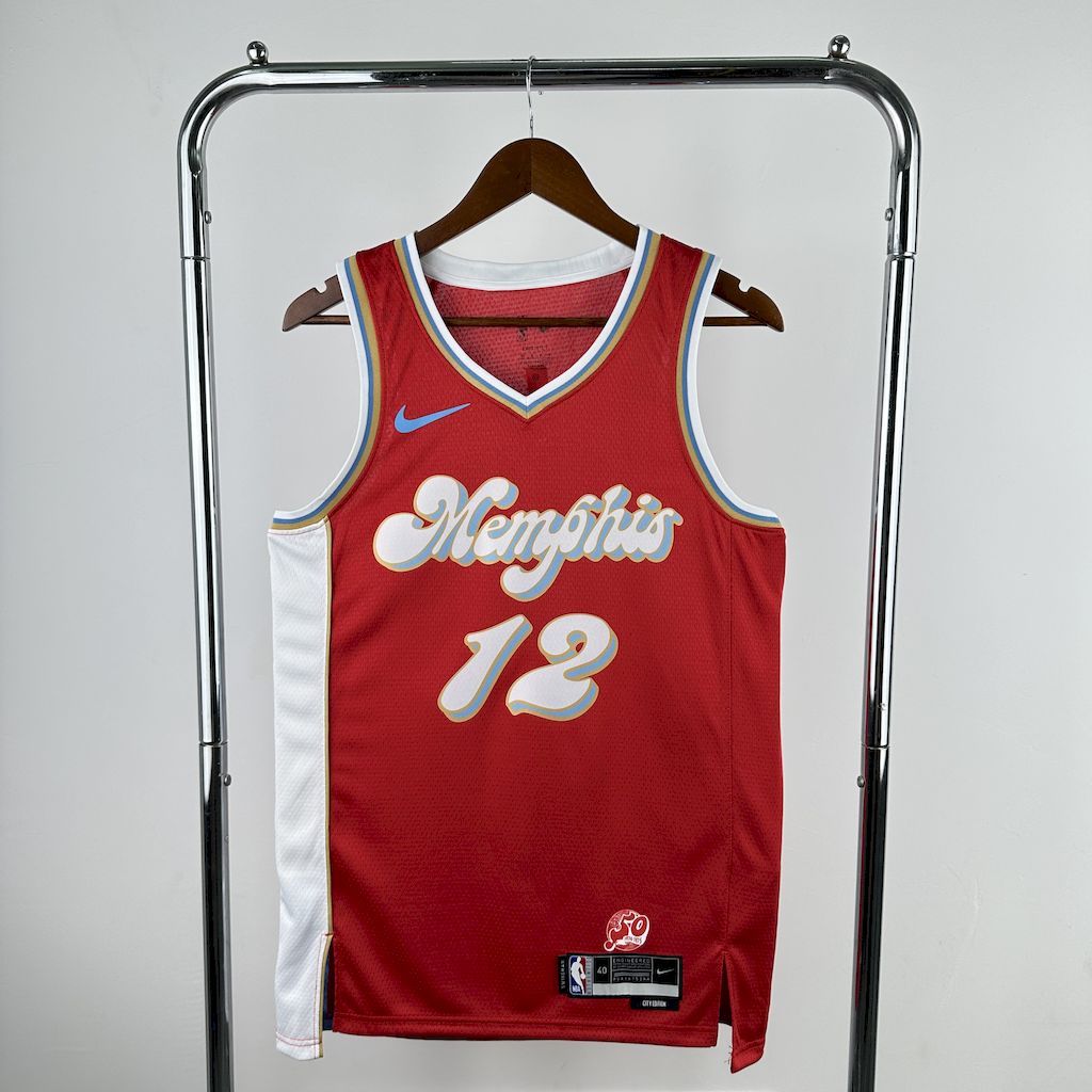 Maillot Memphis Grizzlies 12 MORANT NBA  Basket