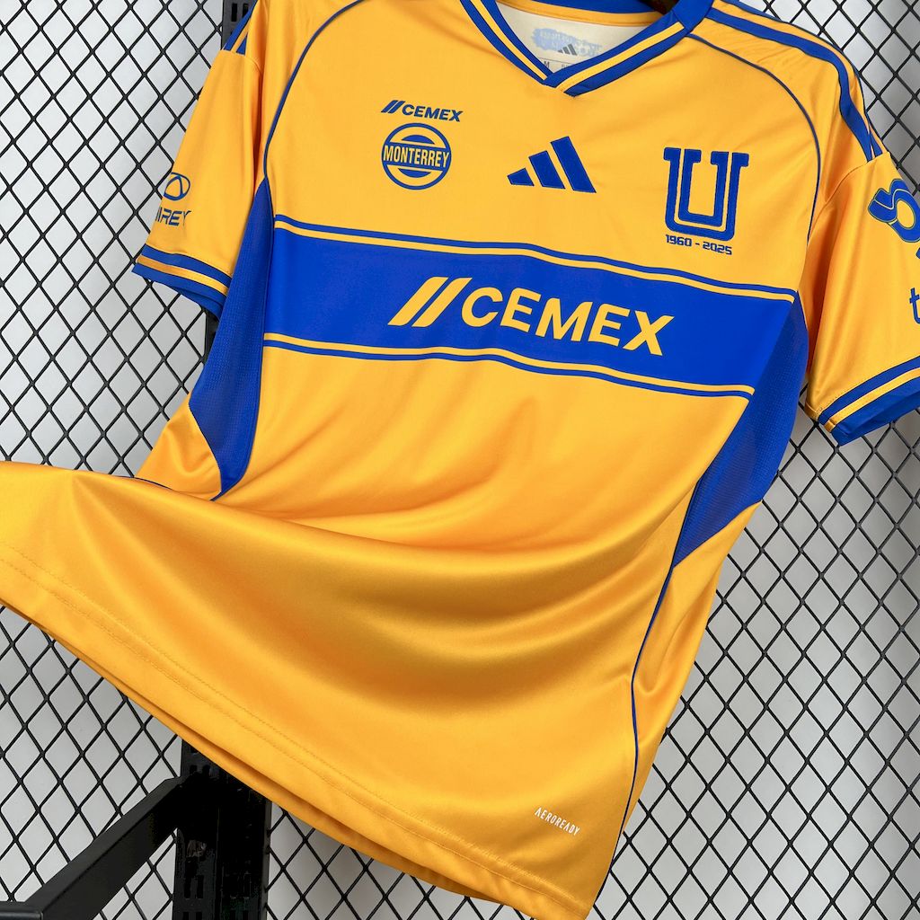 Tigres UANL maillot foot domicile 2025 2026