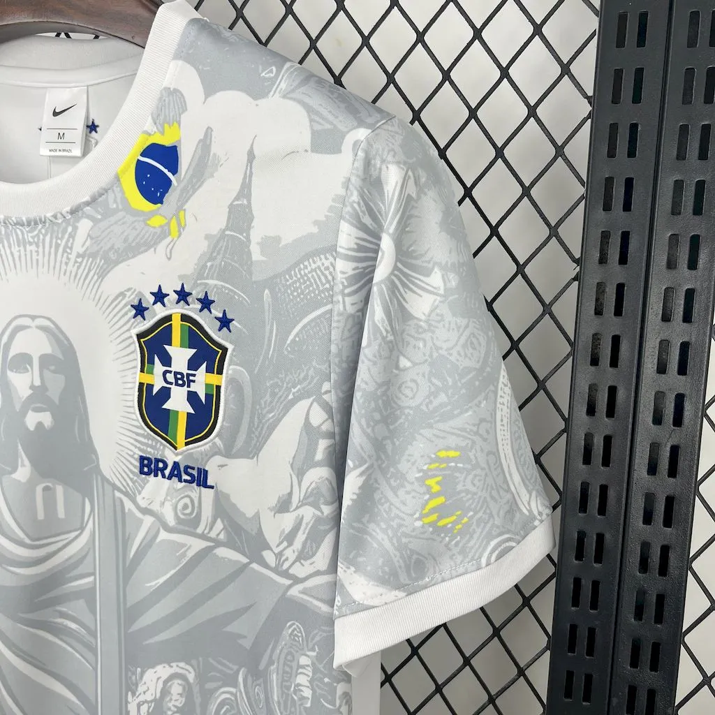 Brésil maillot foot blanc concept 2025 2026