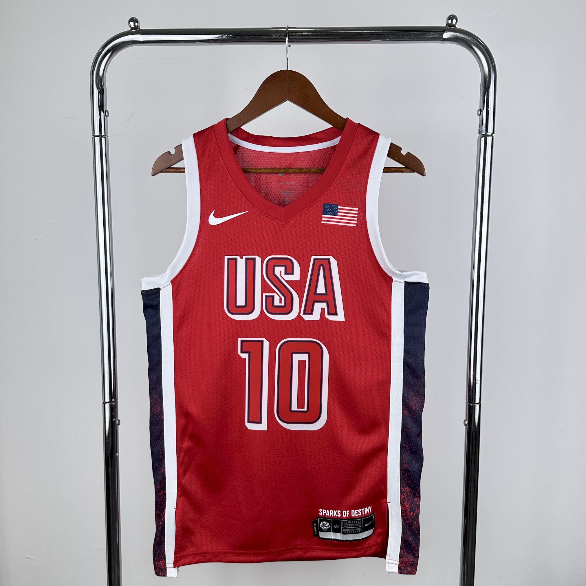 Maillot USA 10 TATUM NBA Basket