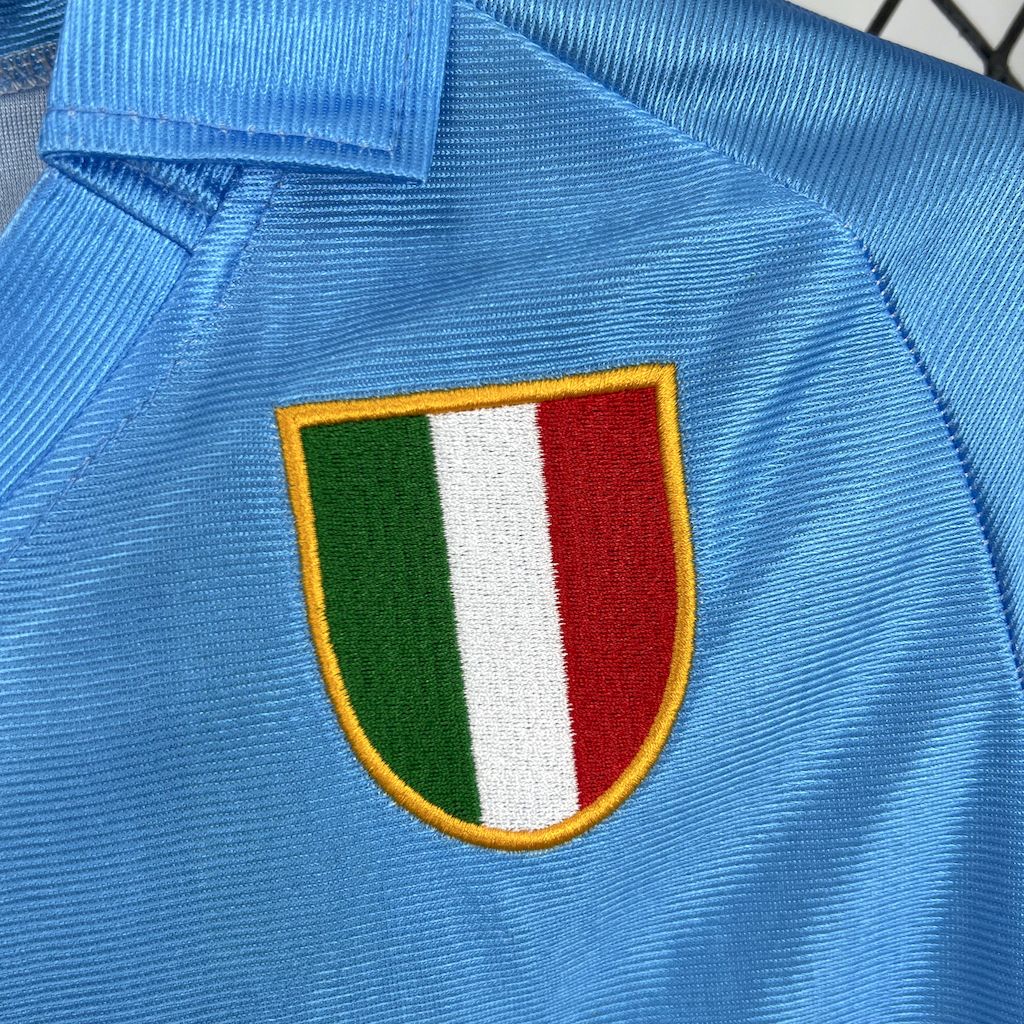 Naples maillot foot 1990 1991 retro