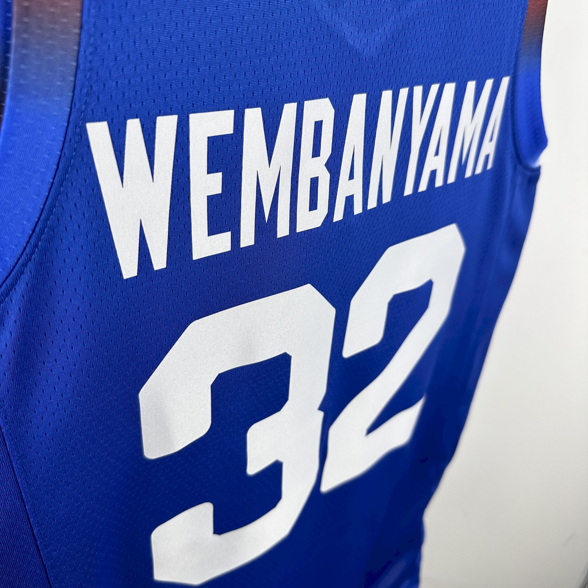 Maillot Équipe de France  32 WEMBANYAMA NBA Basket