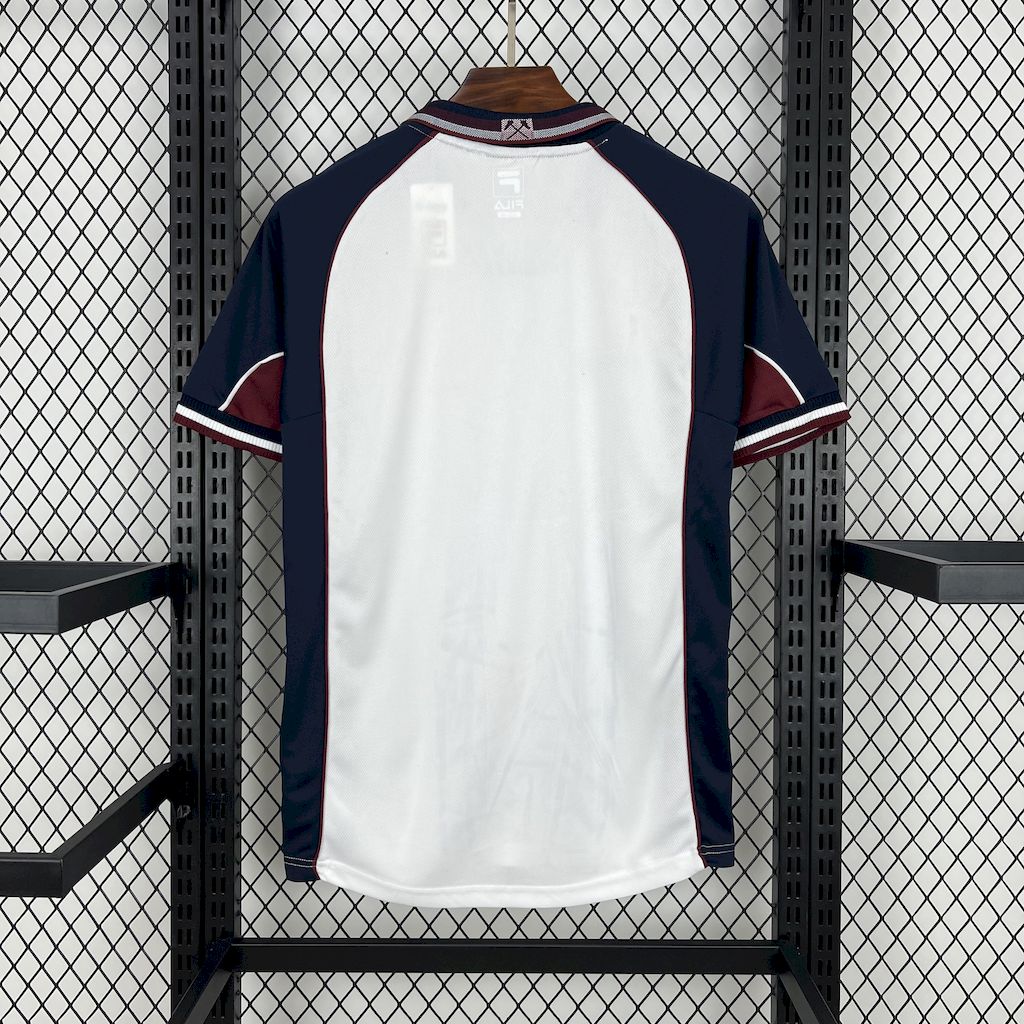 West Ham maillot foot rétro 1999 2001 Retro