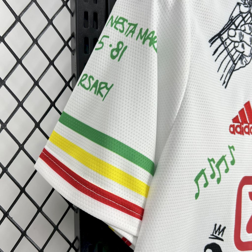 Ajax Amsterdam Bob Marley  maillot foot  2025 2026