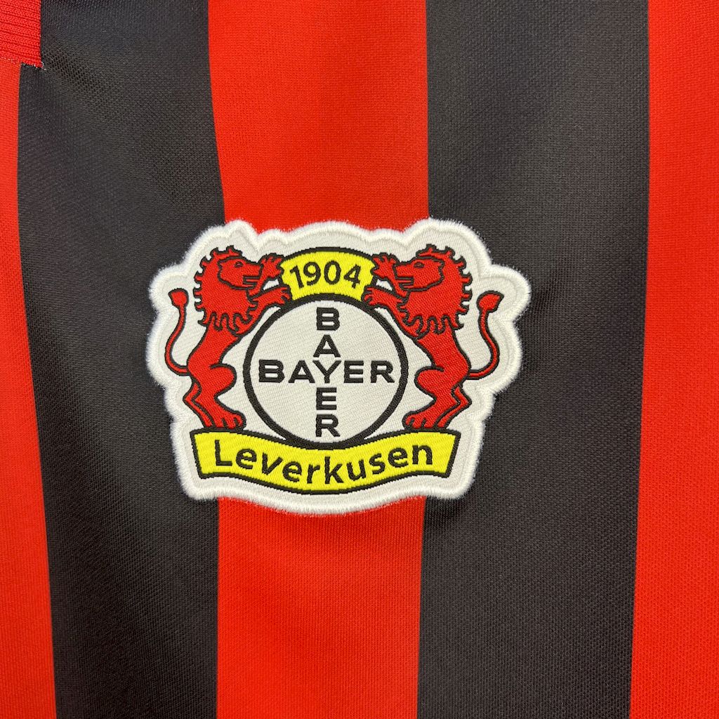 Bayer Leverkusen maillot foot 2000 2001 retro