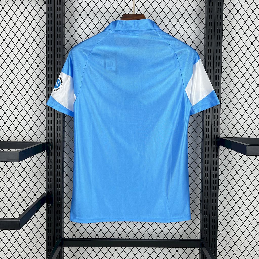 Naples maillot foot 1990 1991 retro