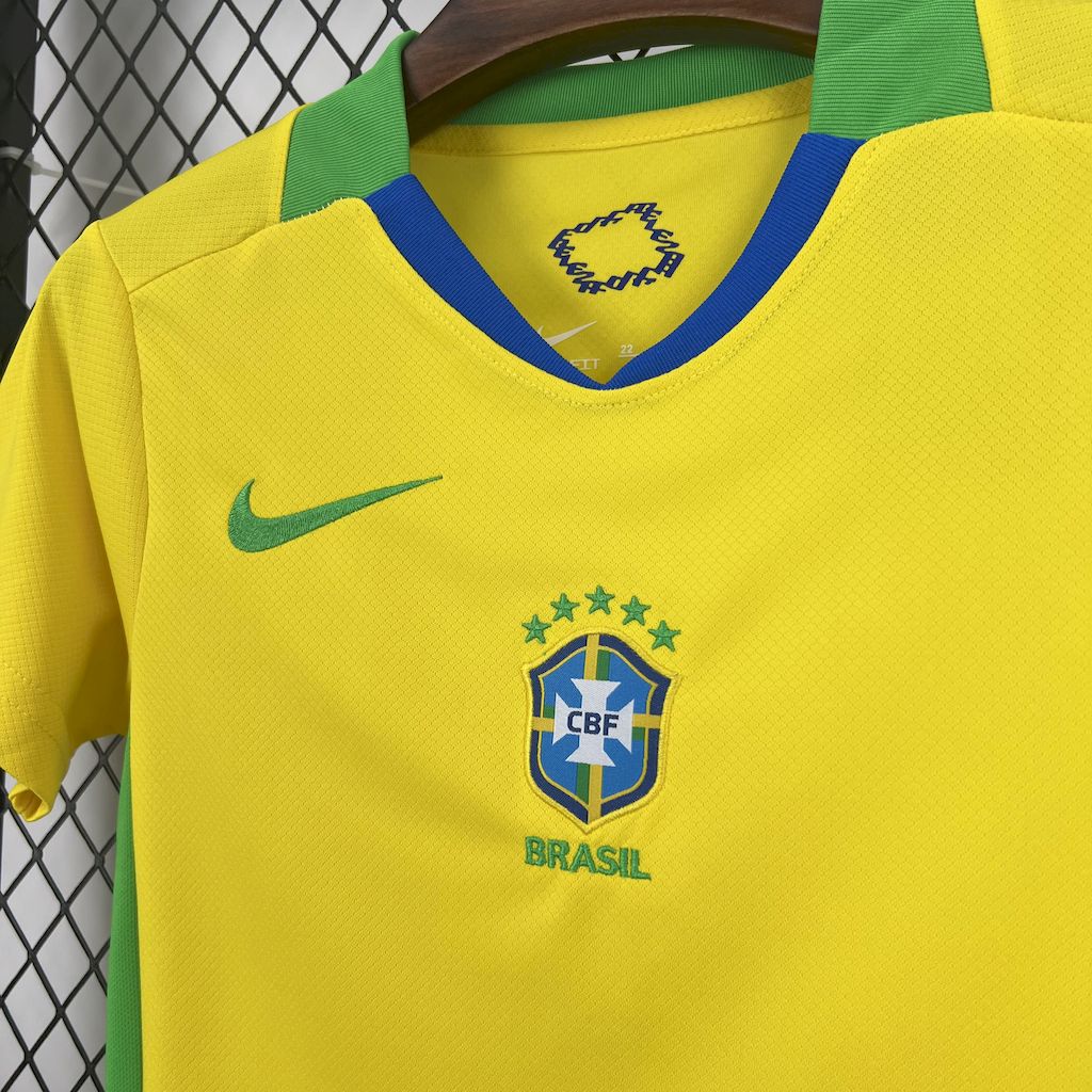 Brésil Kit Enfant Maillot Foot 2025 2026