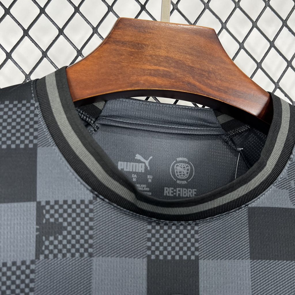 Manchetser City maillot foot noir concept Louis Vuitton 2024 2025