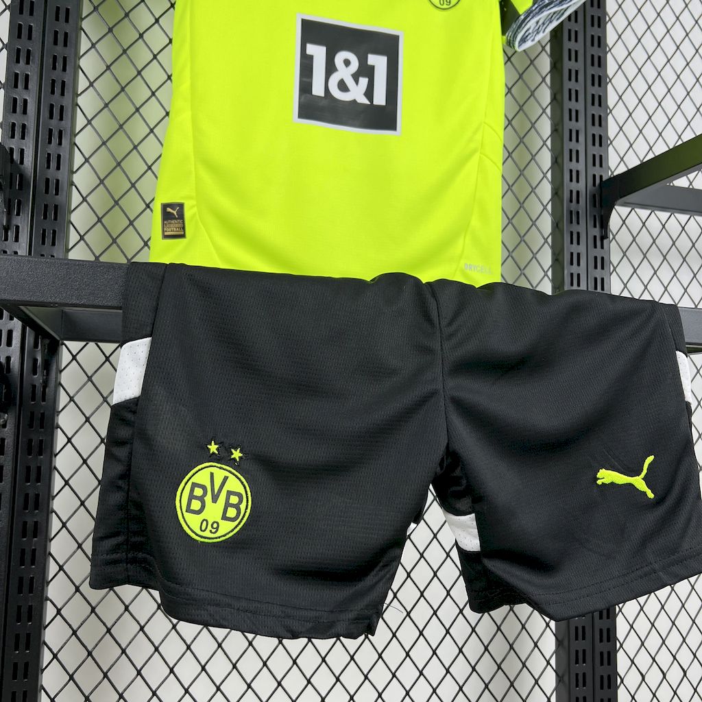 Borussia Dortmund Kit Enfant Maillot Foot 2025 2026