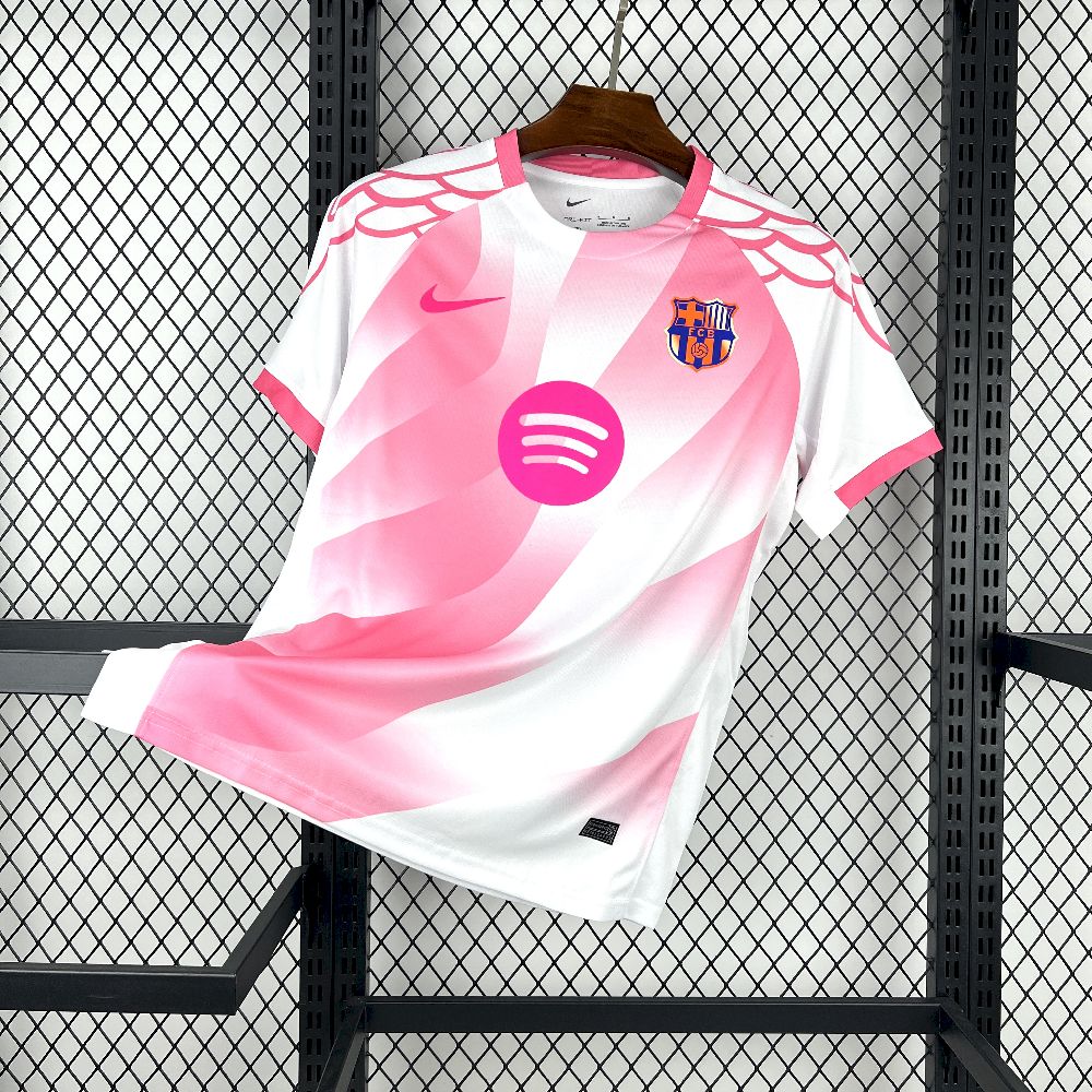 FC Barcelone maillot foot rose 2025 2026