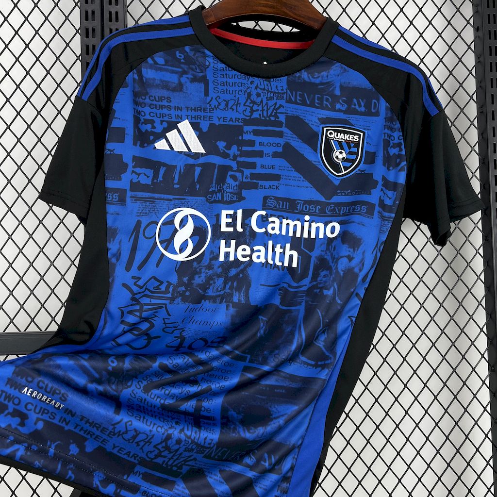 San Jose Earthquakes maillot foot domicile 2025 2026
