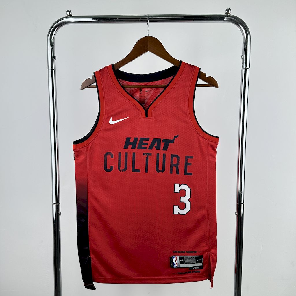 Maillot Miami Heat  3 WADE NBA Basket