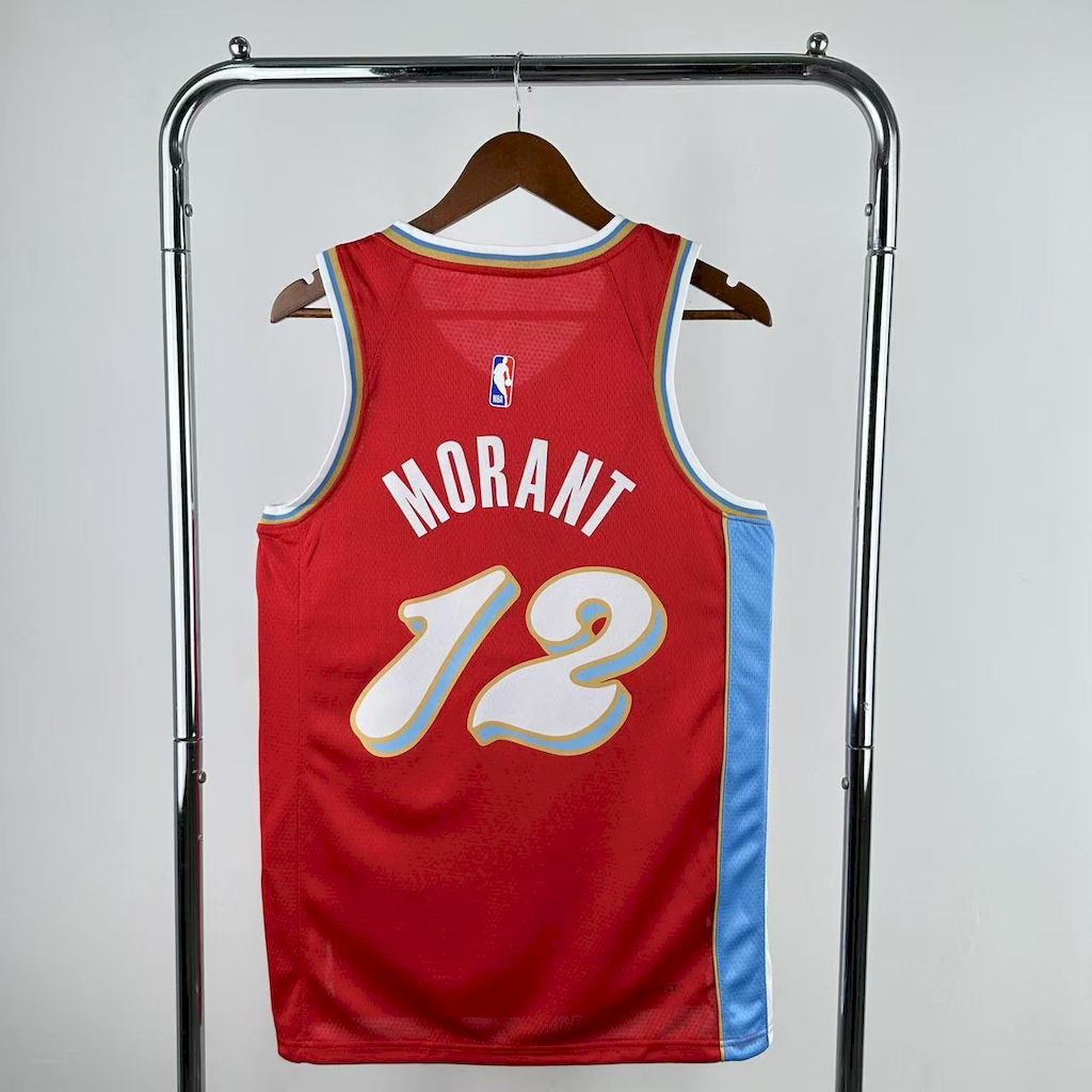 Maillot Memphis Grizzlies 12 MORANT NBA  Basket