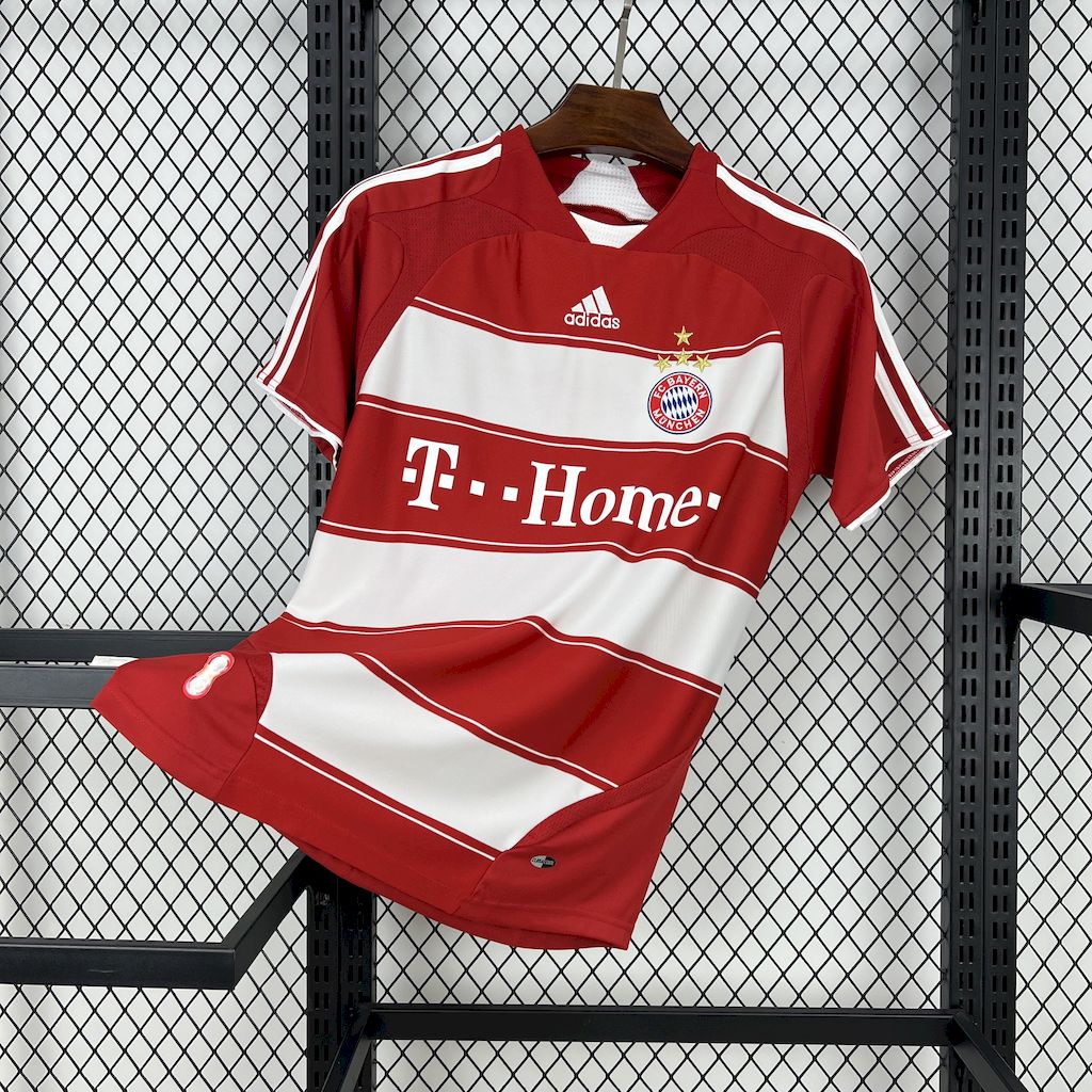 Bayern Munich maillot foot 2007 2008  retro