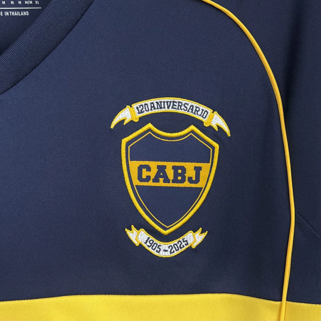 Boca Juniors maillot foot anniversaire 120 ans 2025 2026