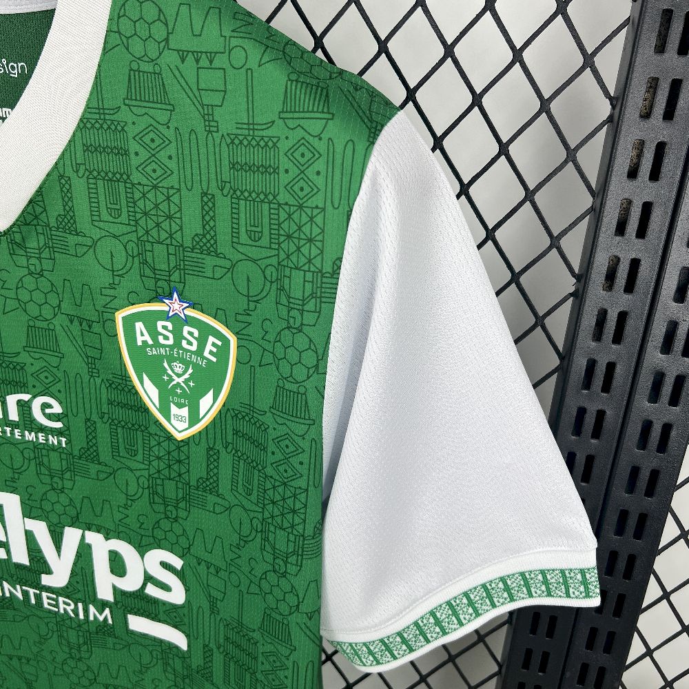 ASSE Saint-Étienne maillot foot domicile 2025 2026