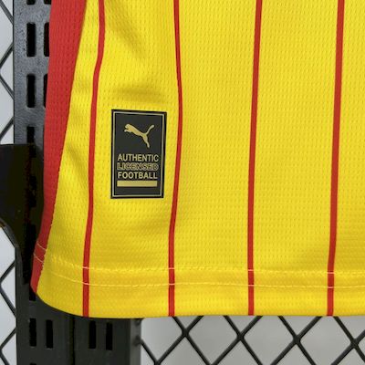 RC Lens maillot foot domicile 2025 2026