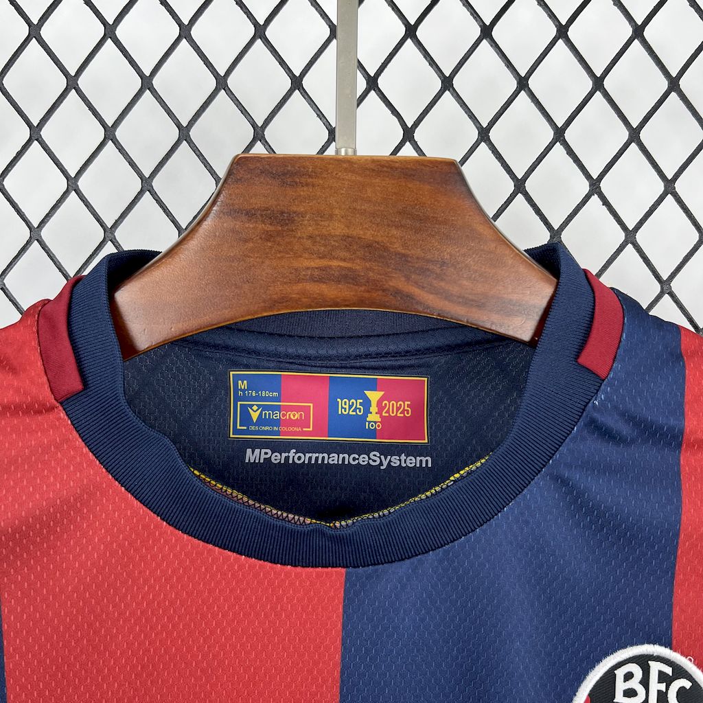 Bologna maillot foot domicile 2024 2025