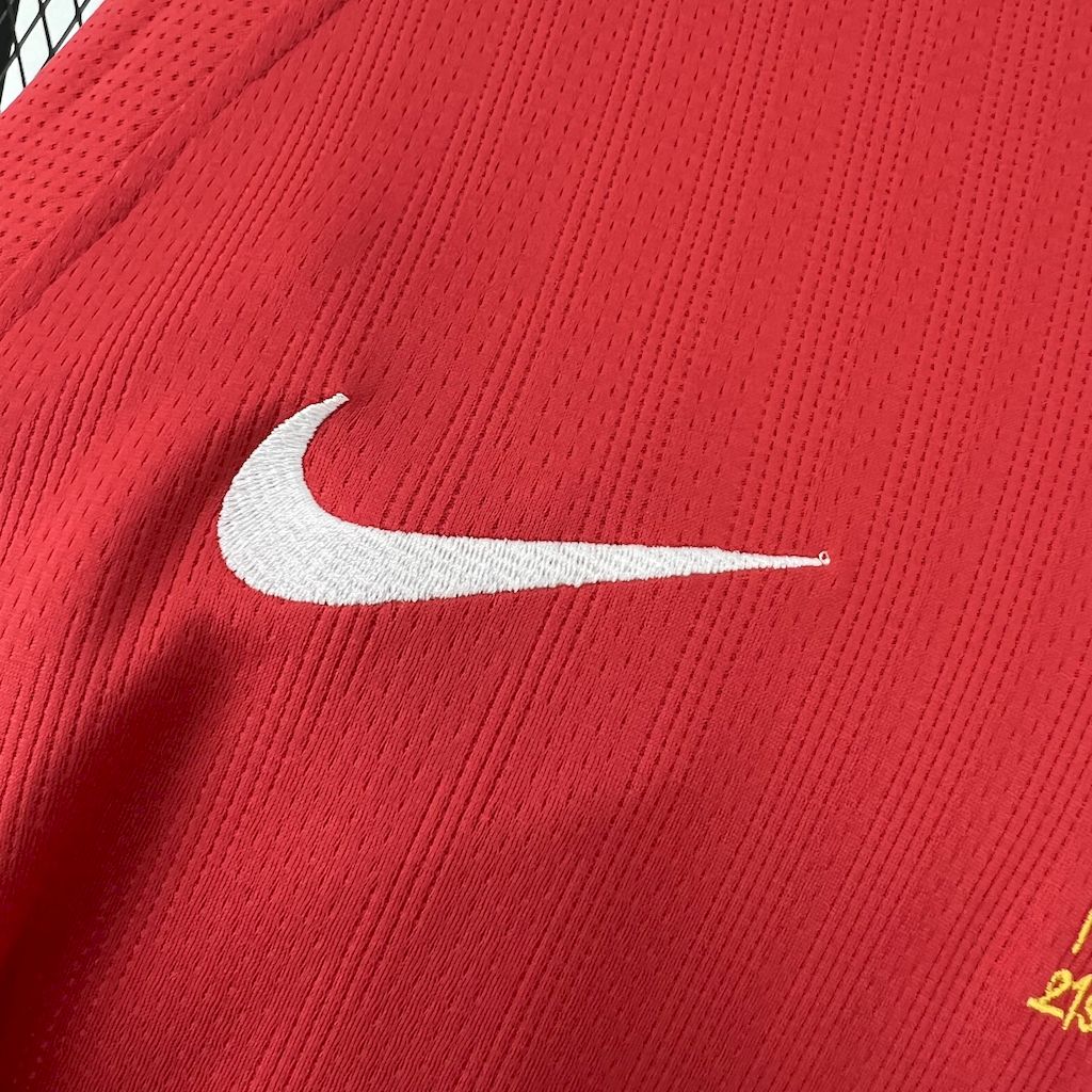 Manchester United maillot foot Retro 2007 2008 Manches Longues