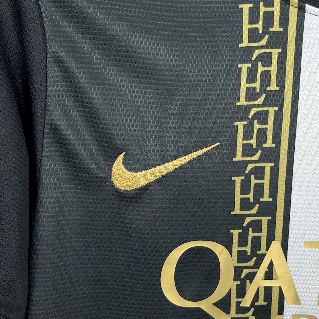 Paris Saint Germain PSG maillot foot concept noir 2025 2026