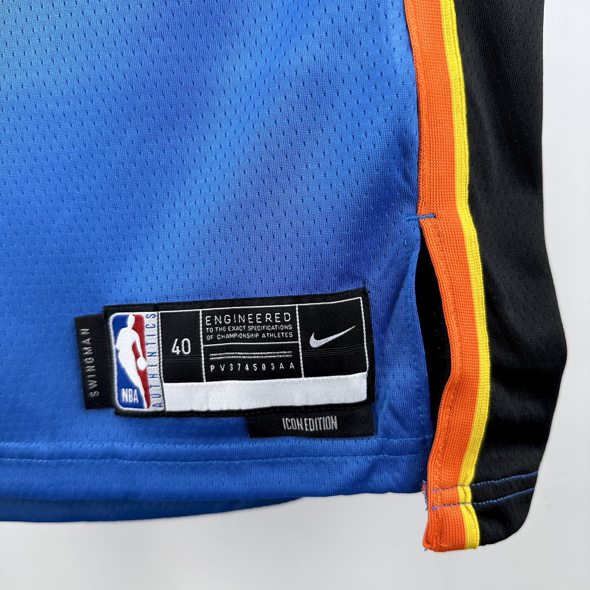 Maillot Oklahoma City Thunder 7 HOLMGREN NBA Basket