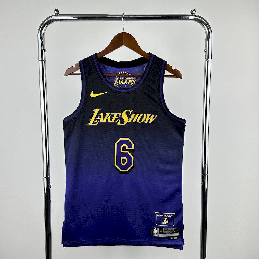 Maillot Los Angeles Lakers 6  JAMES NBA  Basket