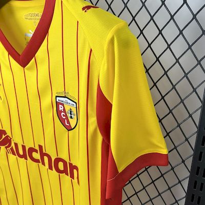 RC Lens maillot foot domicile 2025 2026