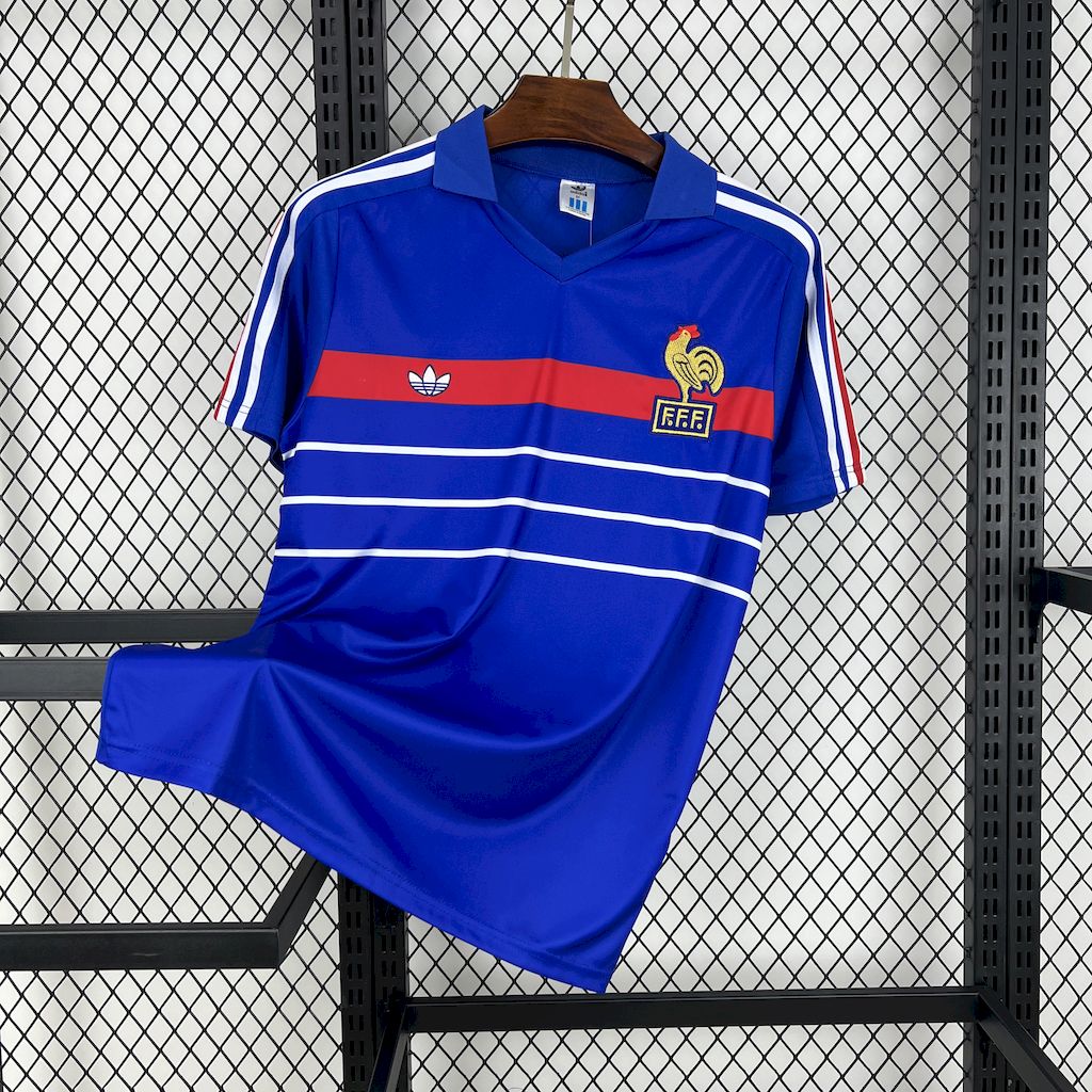 Équipe de France maillot foot 1984  retro