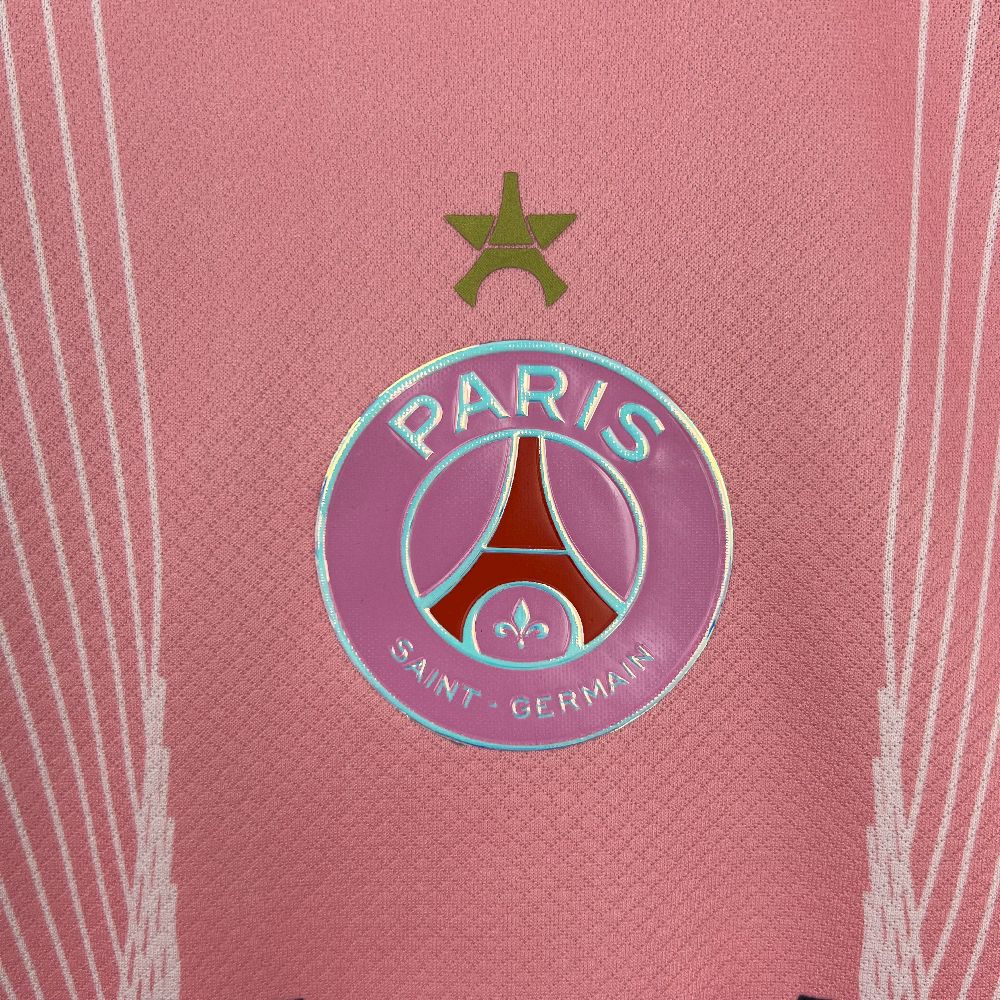 PSG Paris Saint Germain maillot foot concept rose 2025 2026