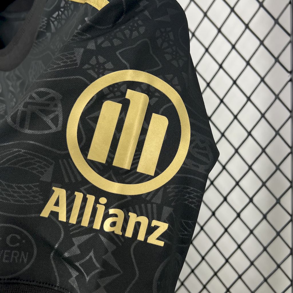 Bayern Munich maillot foot noir 2025 2026