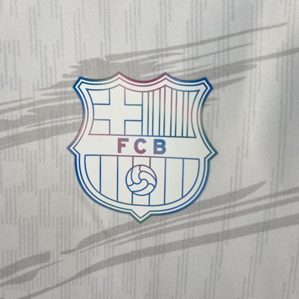 FC Barcelone maillot foot blanc concept 2025 2026