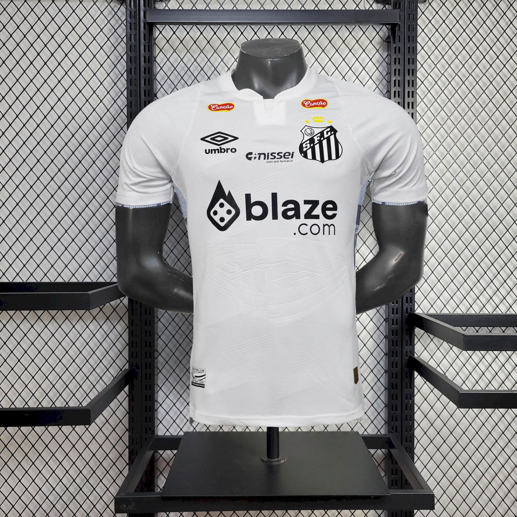 Santos FC maillot foot domicile 2024 2025