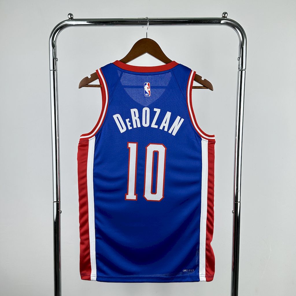 Maillot Sacramento Kings 10 DEROZAN NBA  Basket