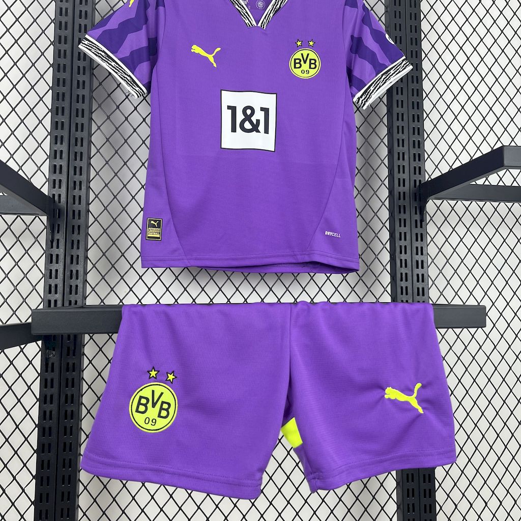 Borussia Dortmund Kit Enfant Maillot Foot 2025 2026