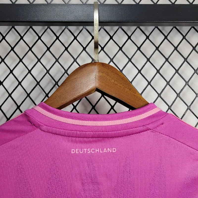 Allemagne maillot foot 2024 2025 Extérieur Rose Euro2024