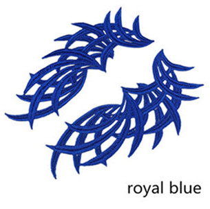 zsbszc 5 pairs Mirror white Flower Floral Lace Fabric Sewing Trim Wedding Dress Applique Lace patch/mixed batch   LP-DA101