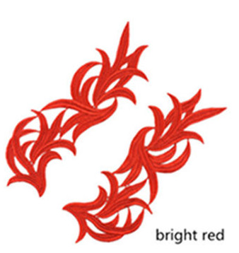 zsbszc 5 pairs Floral Lace Fabric Sewing Wedding Dress Applique Lace patch/mixed batch DA008