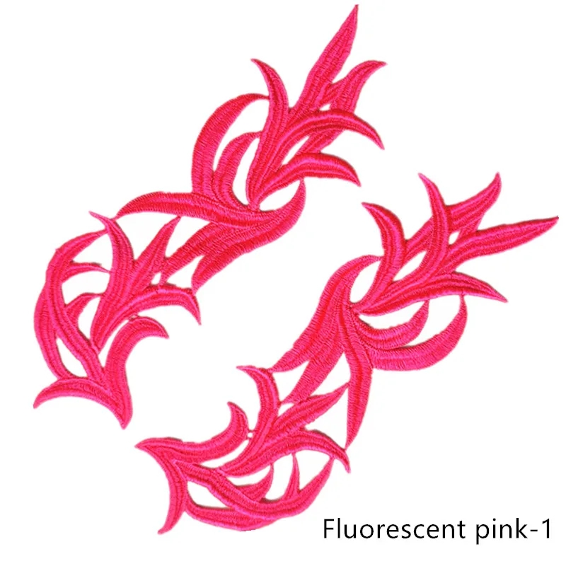 zsbszc 5 pairs Floral Lace Fabric Sewing Wedding Dress Applique Lace patch/mixed batch DA008