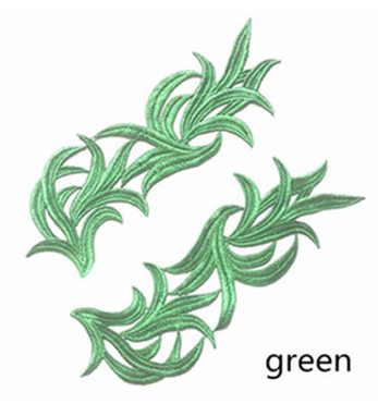 zsbszc 5 pairs Floral Lace Fabric Sewing Wedding Dress Applique Lace patch/mixed batch DA008