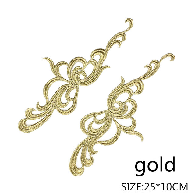 5 pairs white black embroidery lace collar flower applique dress accessories fabric DA011