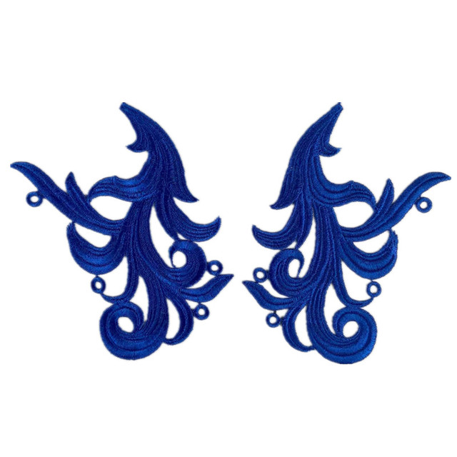 5 Mirror pairs Lace Fabric Sewing Wedding Dress Applique Lace patch/mixed batch DA010