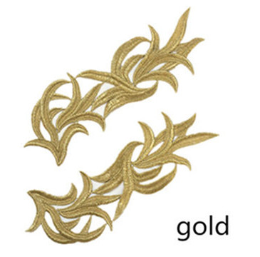 zsbszc 5 pairs Floral Lace Fabric Sewing Wedding Dress Applique Lace patch/mixed batch DA008