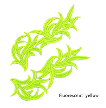 zsbszc 5 pairs Floral Lace Fabric Sewing Wedding Dress Applique Lace patch/mixed batch DA008