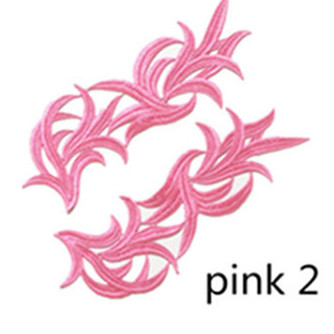 zsbszc 5 pairs Floral Lace Fabric Sewing Wedding Dress Applique Lace patch/mixed batch DA008