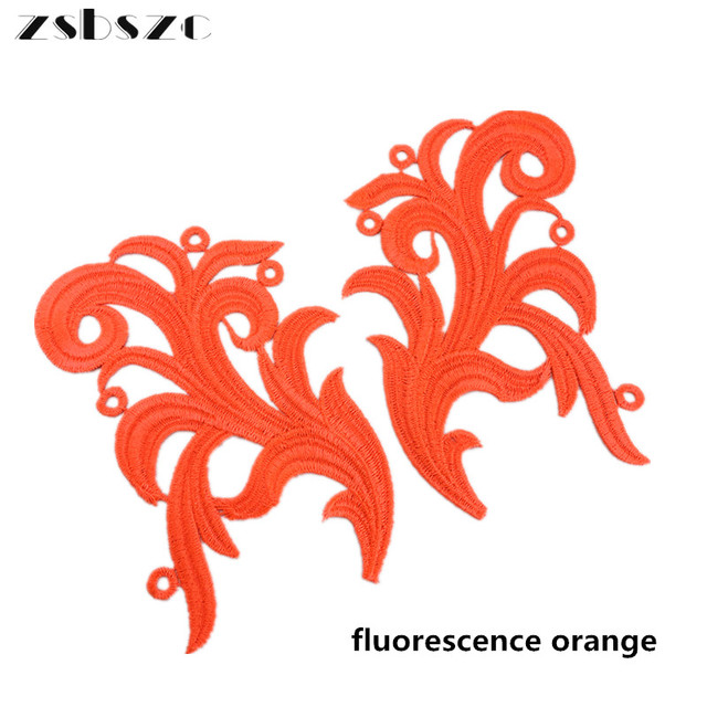 5 Mirror pairs Lace Fabric Sewing Wedding Dress Applique Lace patch/mixed batch DA010