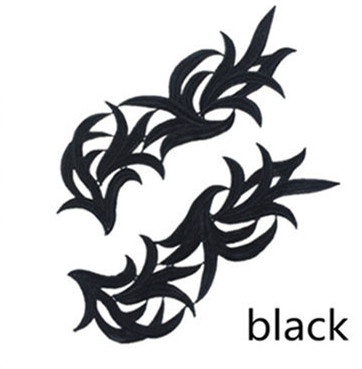 zsbszc 5 pairs Floral Lace Fabric Sewing Wedding Dress Applique Lace patch/mixed batch DA008