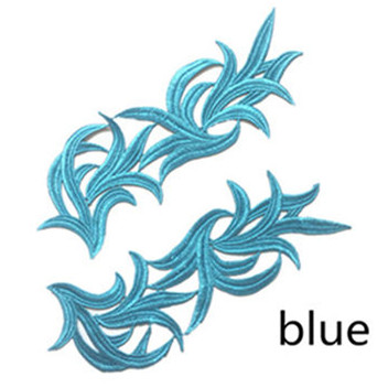 zsbszc 5 pairs Floral Lace Fabric Sewing Wedding Dress Applique Lace patch/mixed batch DA008